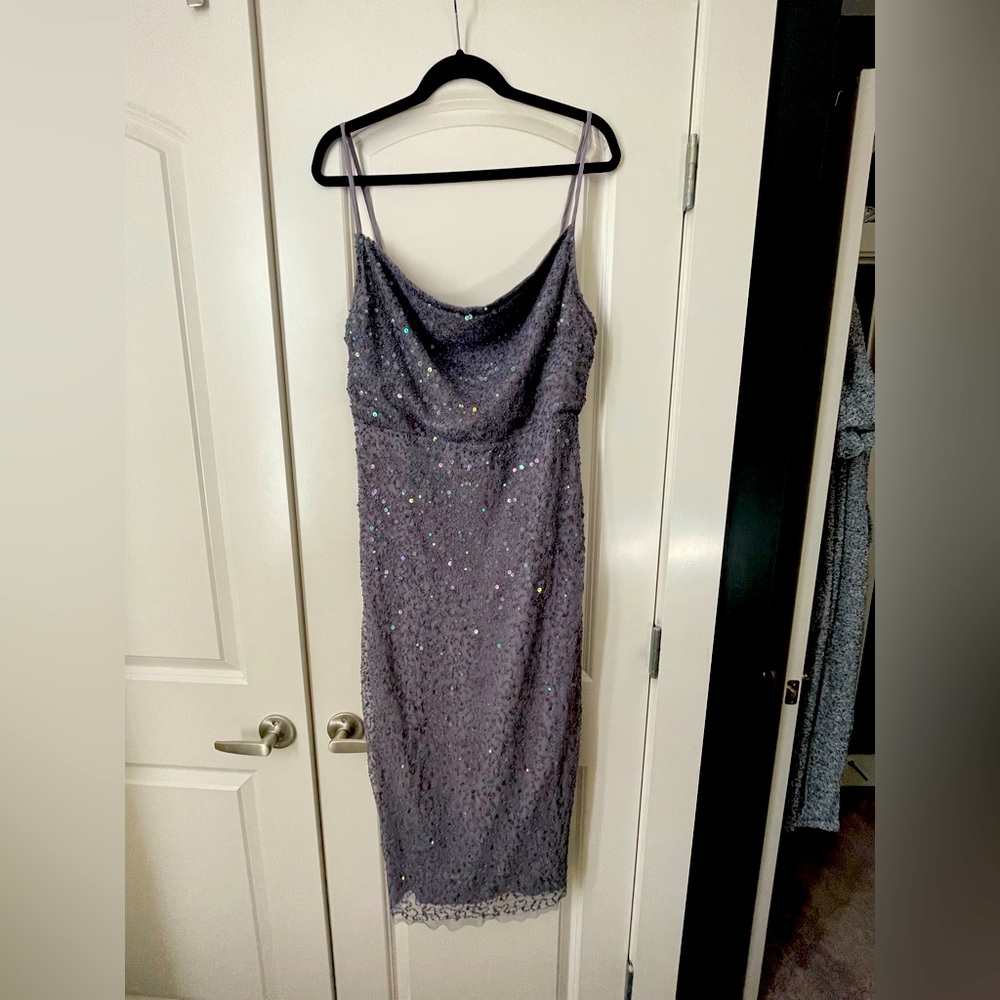 Anthropologie BHLDN Dunne Beaded Midi Dress
